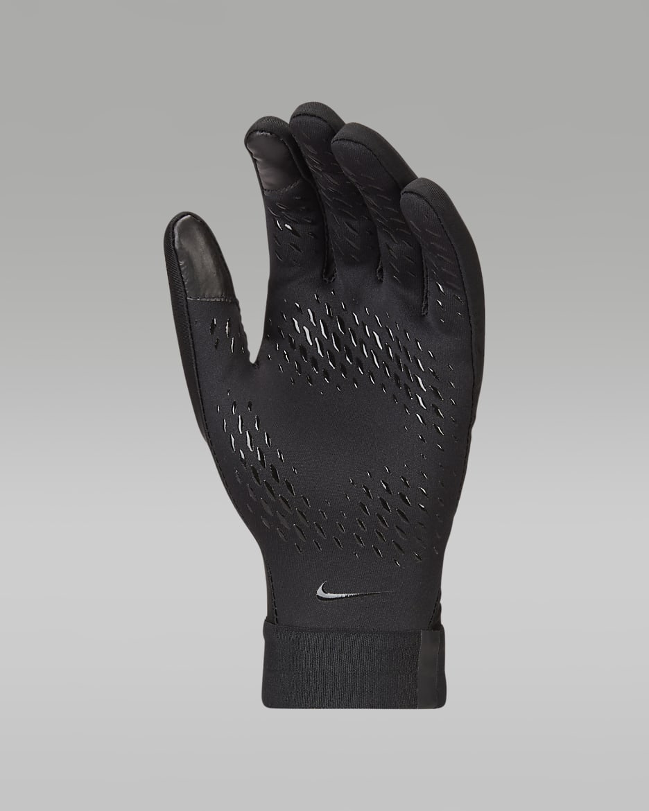 Nike hyperwarm gloves black discount
